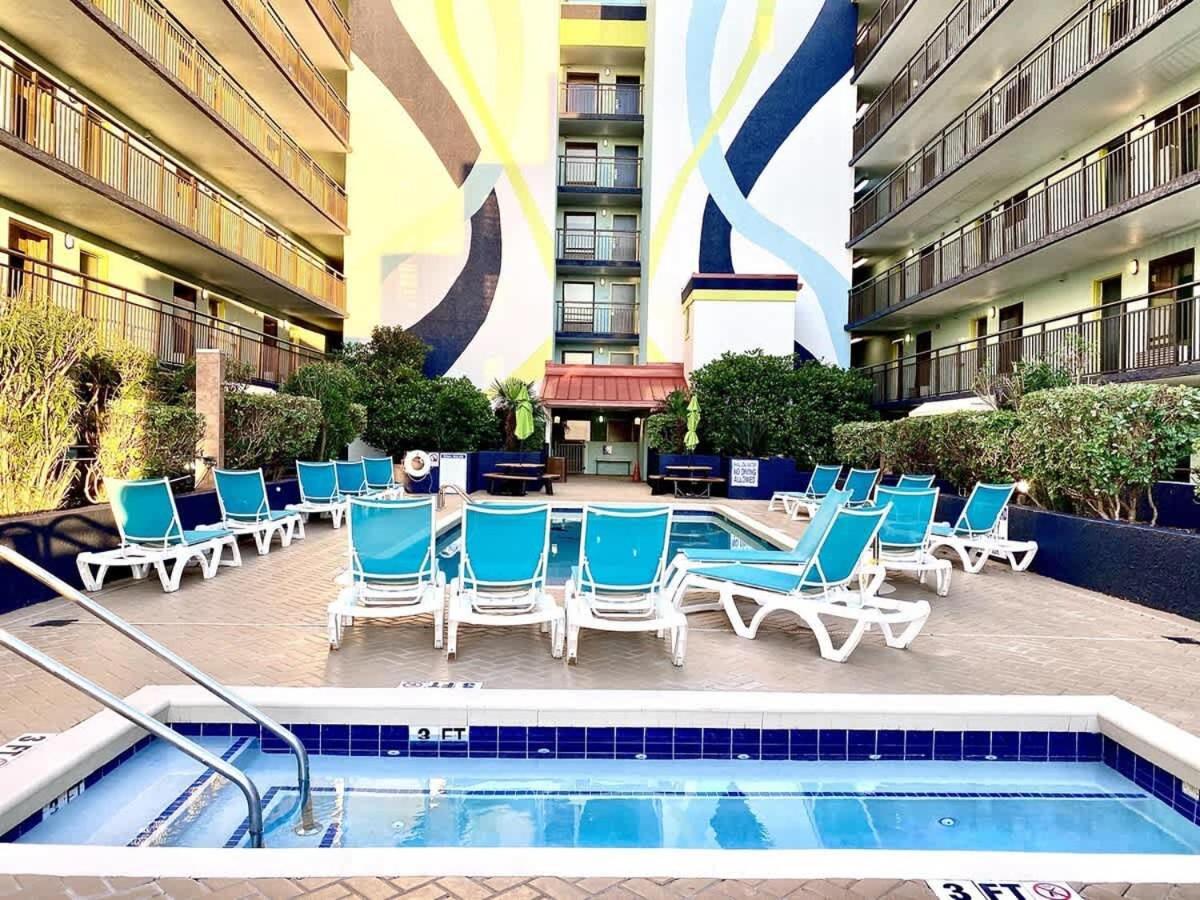 *Ocean View Beauty*King Bed*Rooftop Pool*Beach*Hot Tubs*M123 Миртл-Бич Экстерьер фото