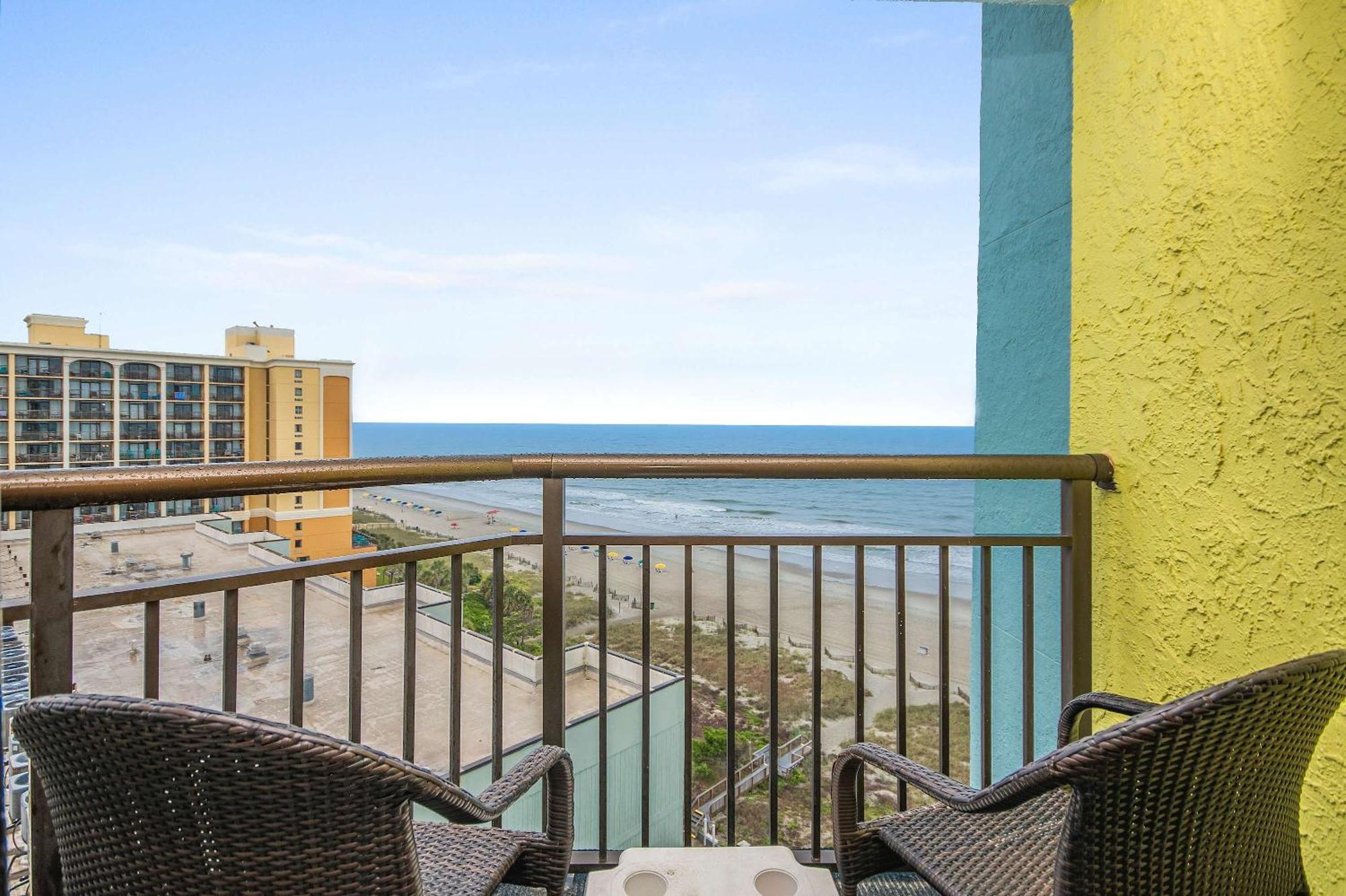 *Ocean View Beauty*King Bed*Rooftop Pool*Beach*Hot Tubs*M123 Миртл-Бич Экстерьер фото