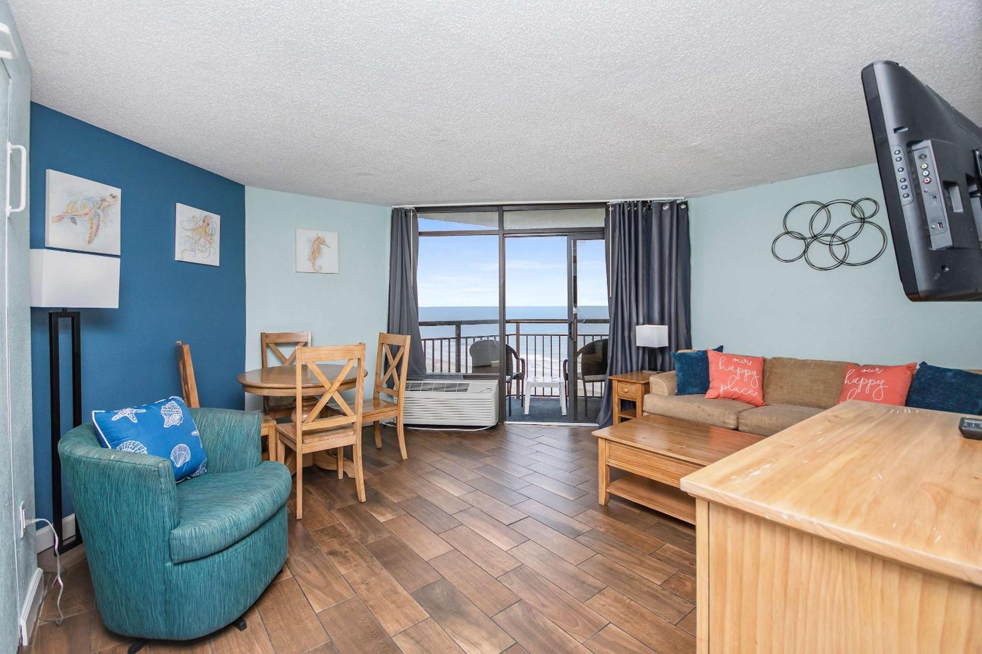 *Ocean View Beauty*King Bed*Rooftop Pool*Beach*Hot Tubs*M123 Миртл-Бич Экстерьер фото